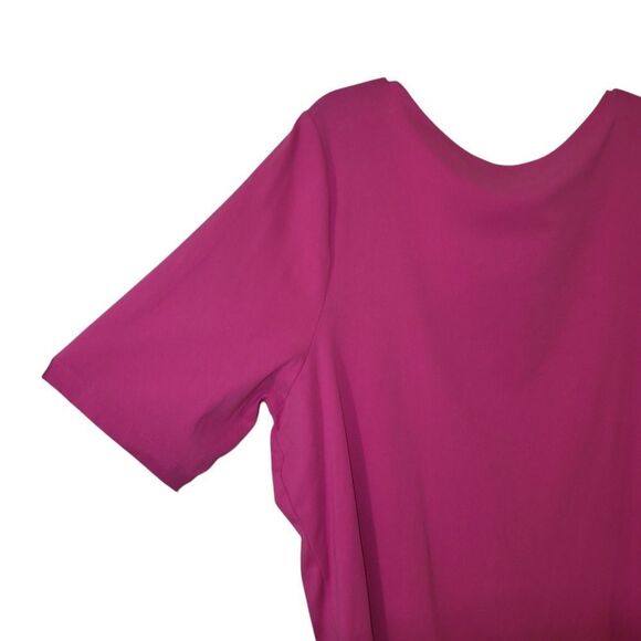LAUREN RALPH LAURENWomen's HOT Pink Top SIZE 3X - Picture 3 of 4